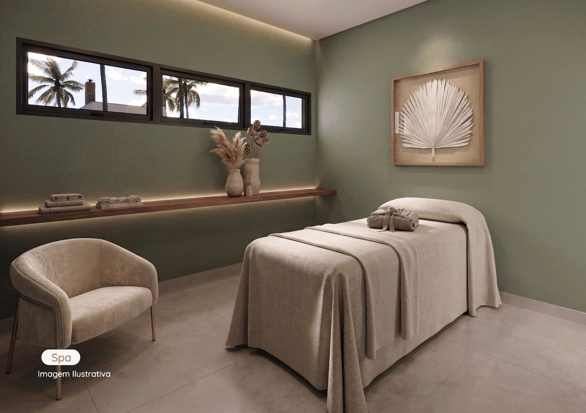 Spa do condomínio clube do Alpha Sevilla Duo